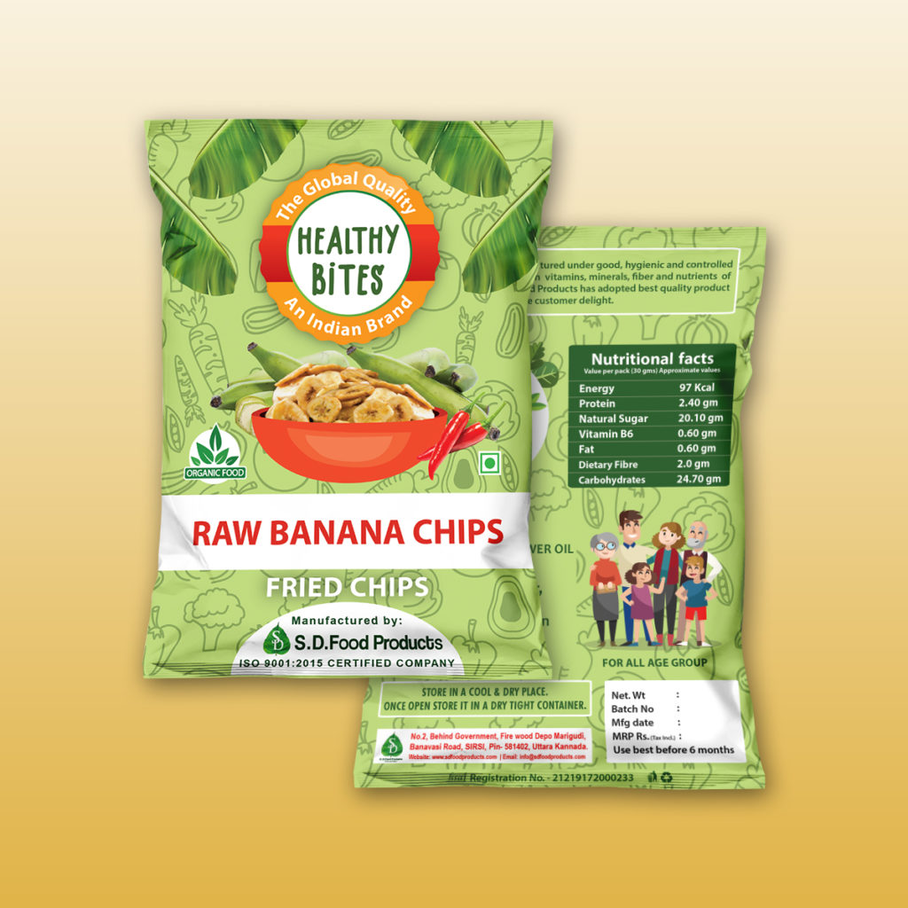 Raw Banana Chips SD Food Products
