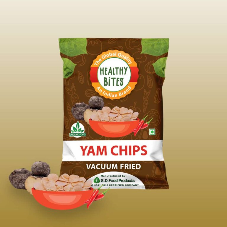ELEPHANT YAM (TARO) Vacuum Fried Chips 100 gms SD Food Products